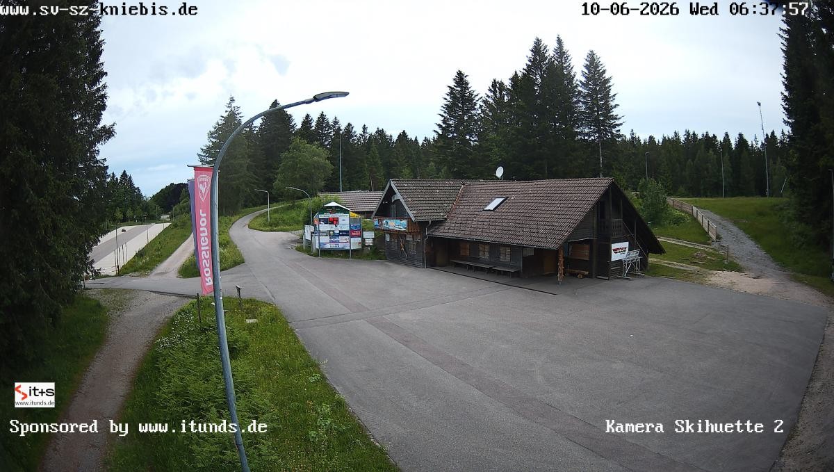 Archived image Webcam Kniebis hut