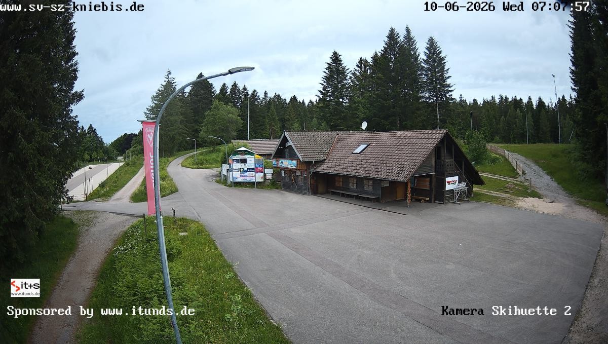 Archived image Webcam Kniebis hut