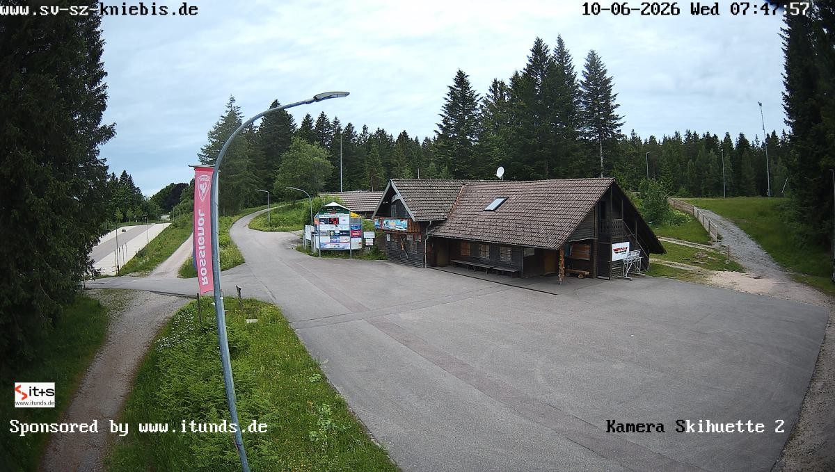 Archived image Webcam Kniebis hut