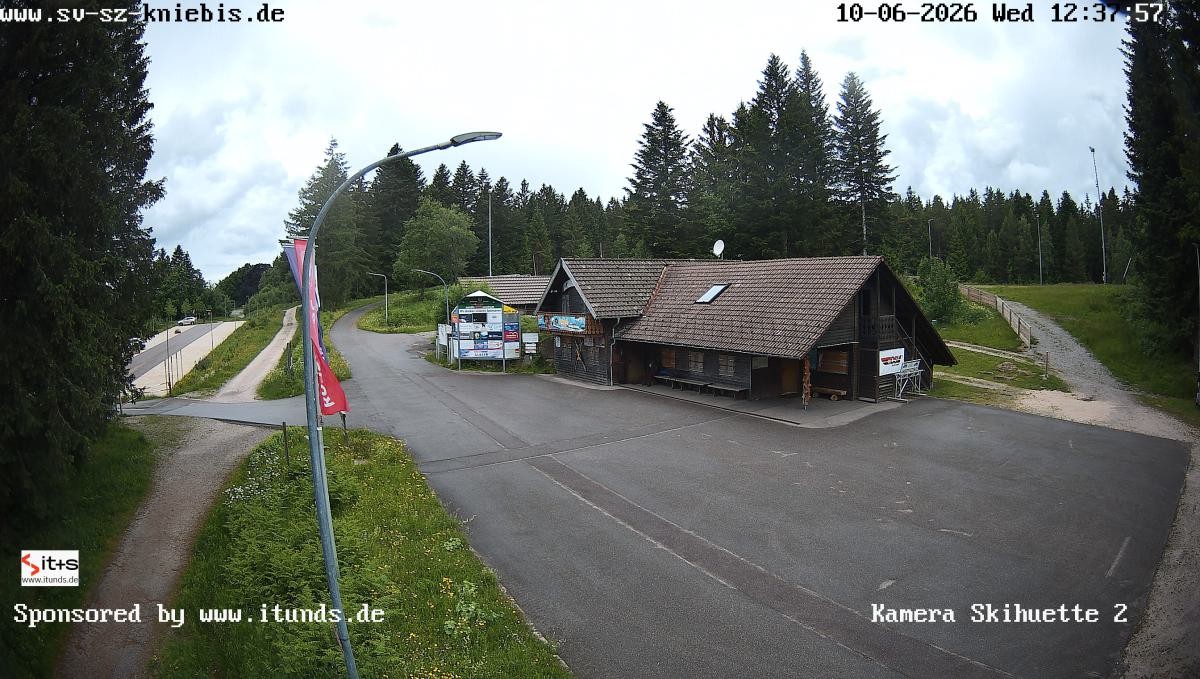 Archived image Webcam Kniebis hut