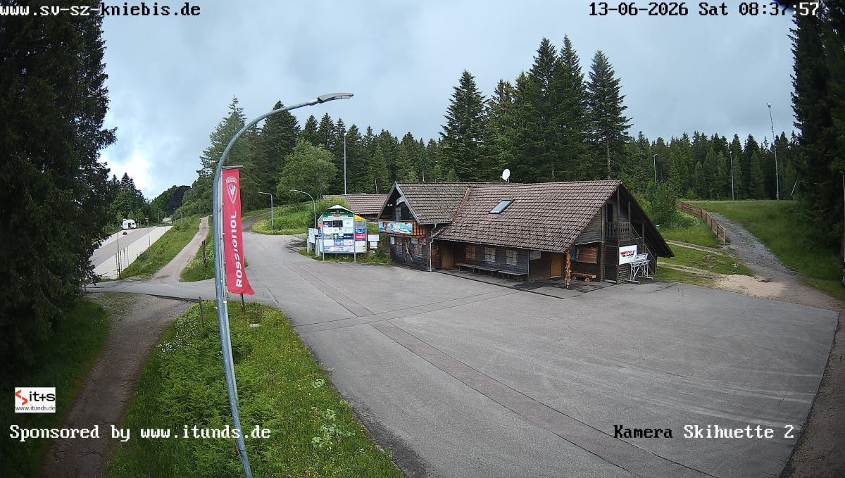 Archived image Webcam Kniebis hut