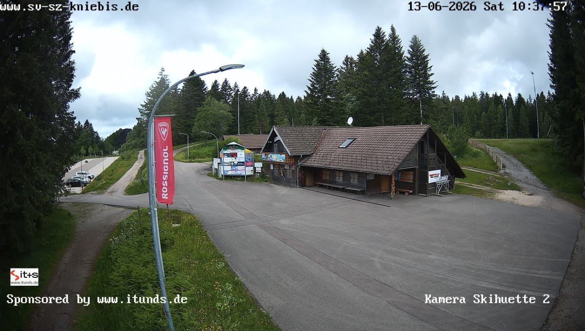 Archived image Webcam Kniebis hut