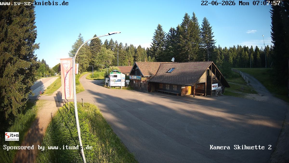 Archived image Webcam Kniebis hut