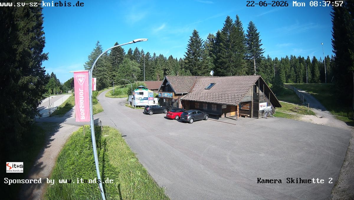 Archived image Webcam Kniebis hut