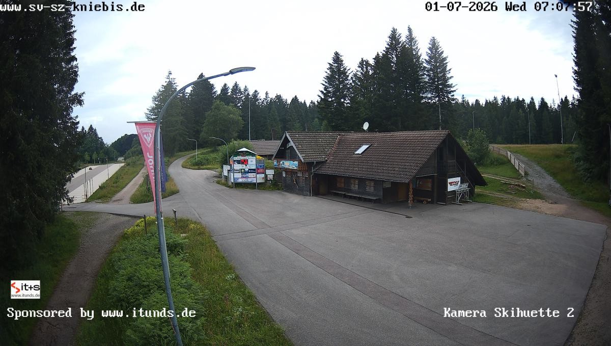 Archived image Webcam Kniebis hut