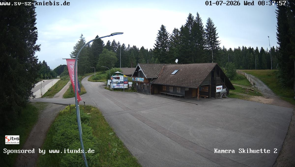 Archived image Webcam Kniebis hut