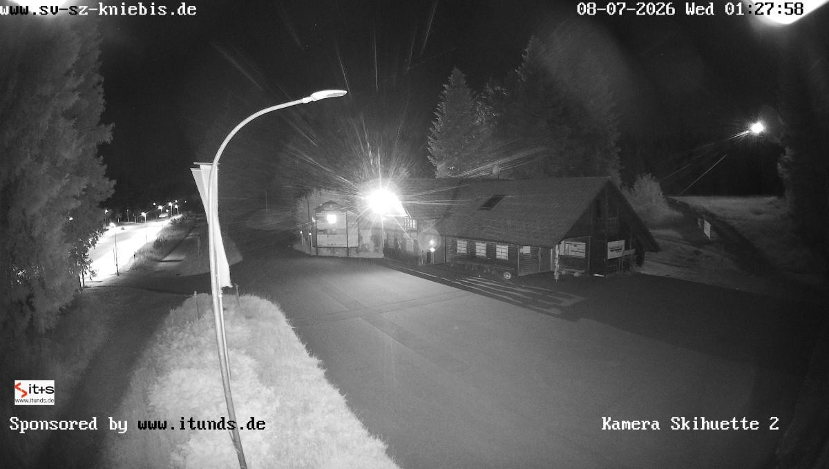 Archived image Webcam Kniebis hut