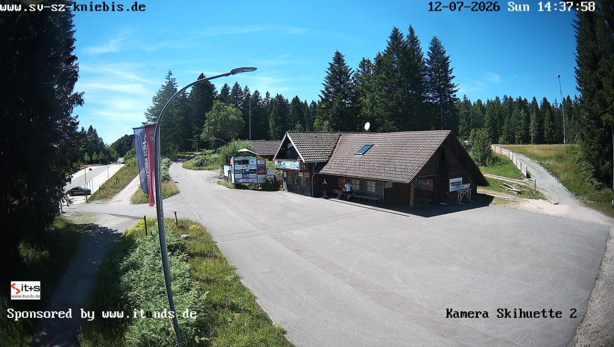 Archived image Webcam Kniebis hut