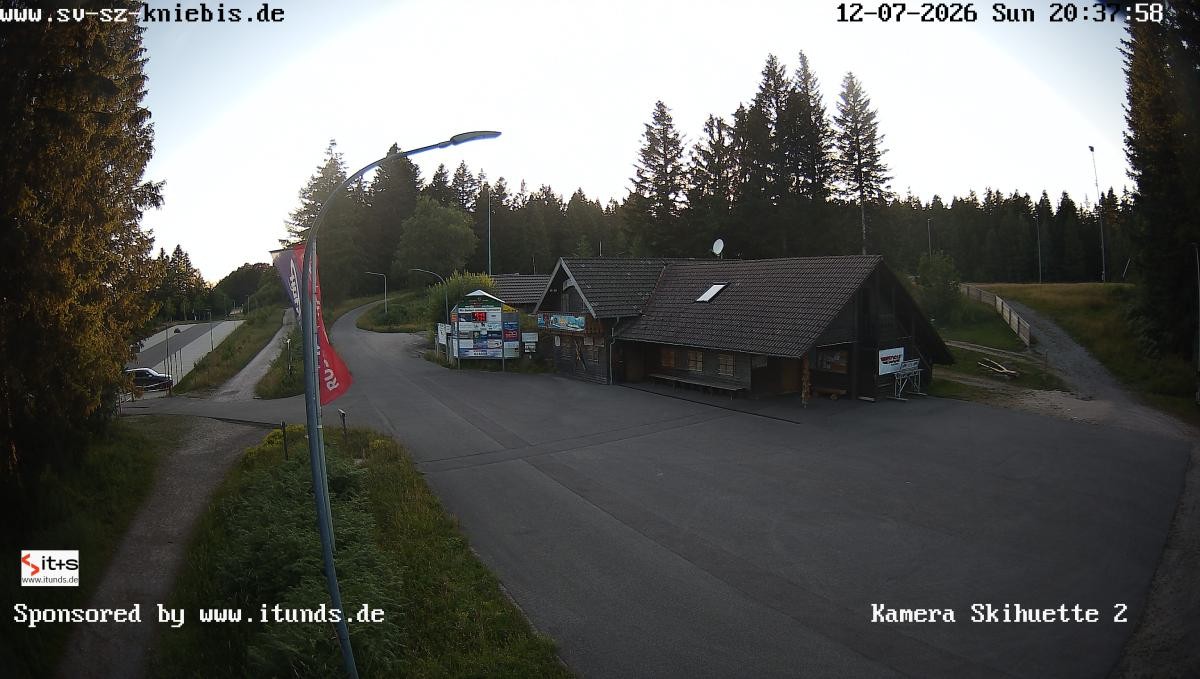 Archived image Webcam Kniebis hut