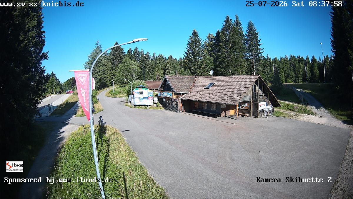 Archived image Webcam Kniebis hut