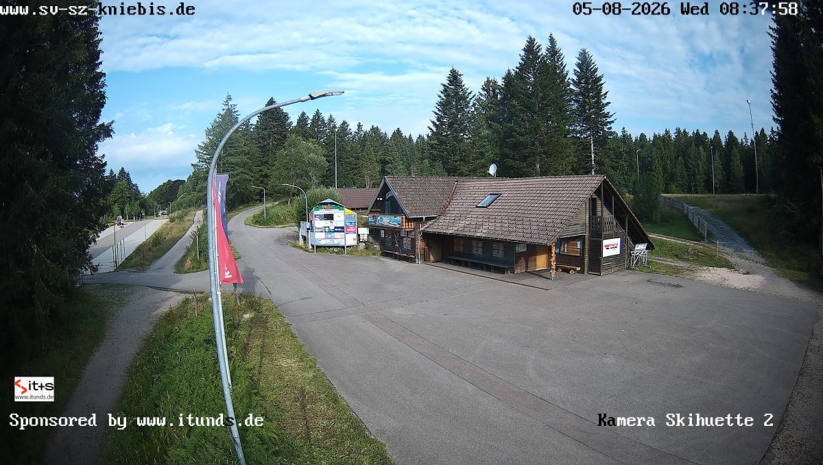 Archived image Webcam Kniebis hut