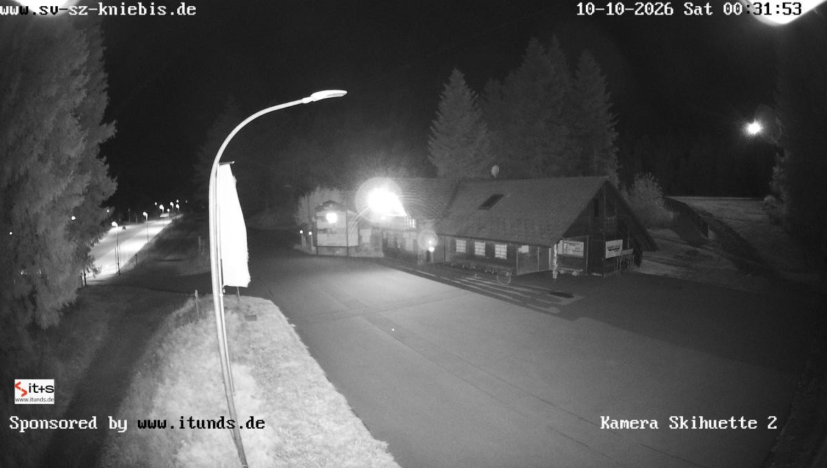 Archived image Webcam Kniebis hut