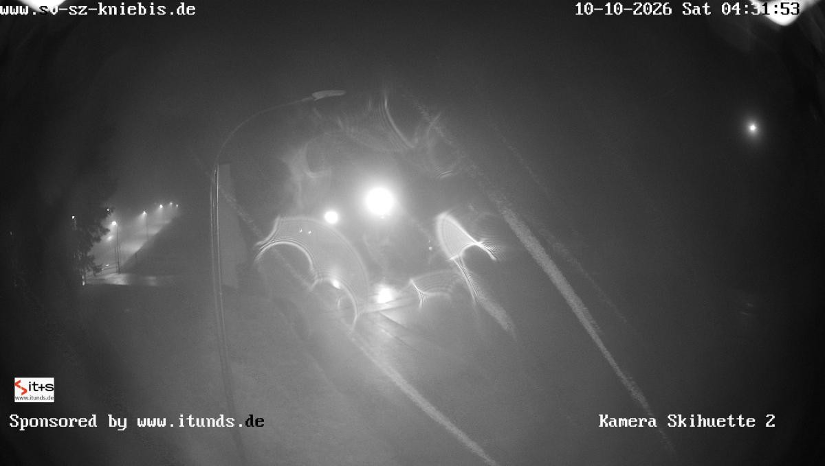 Archived image Webcam Kniebis hut