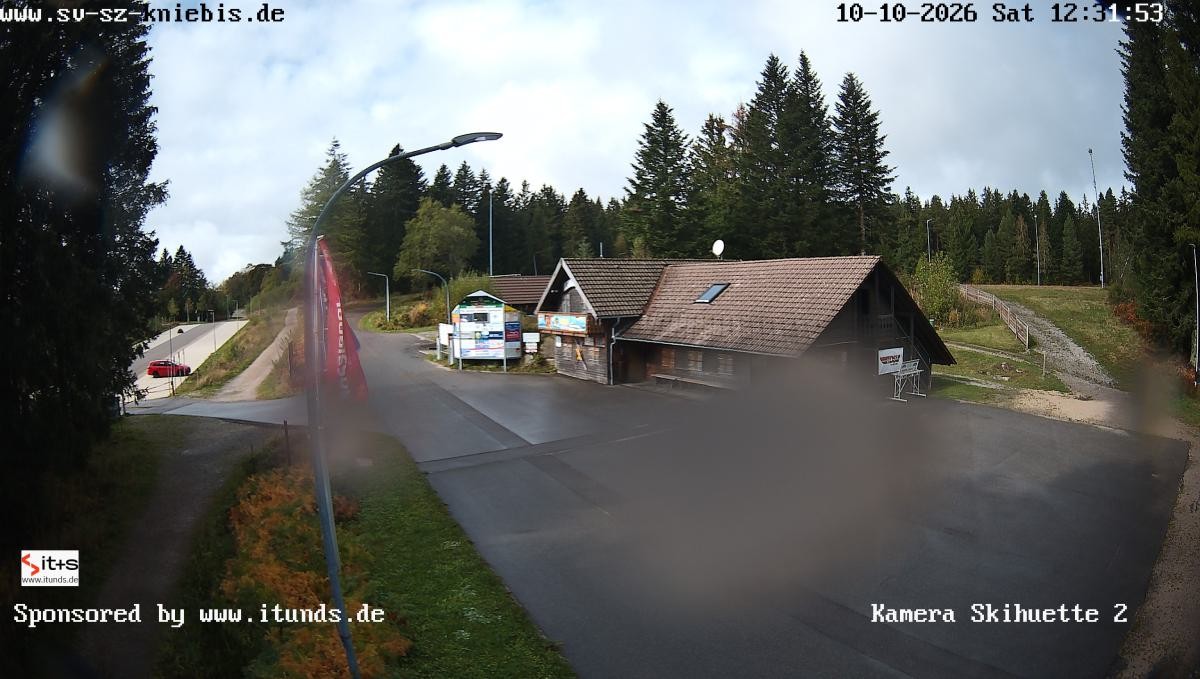 Archived image Webcam Kniebis hut