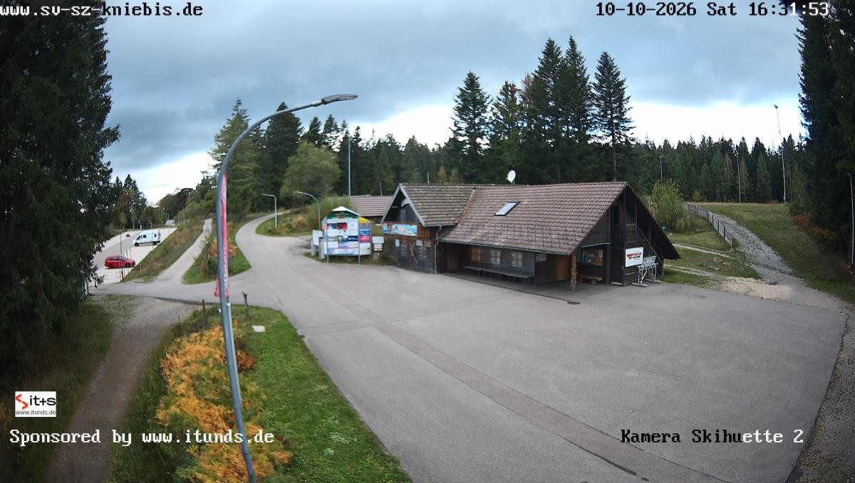 Archived image Webcam Kniebis hut