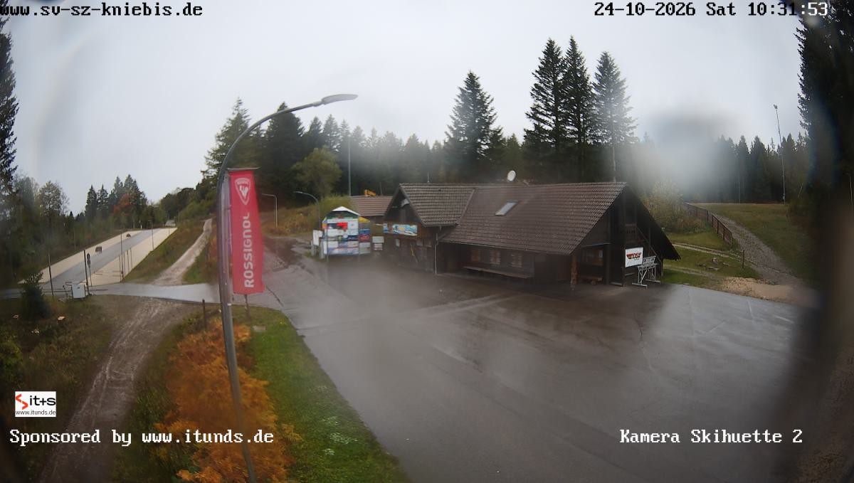 Archived image Webcam Kniebis hut