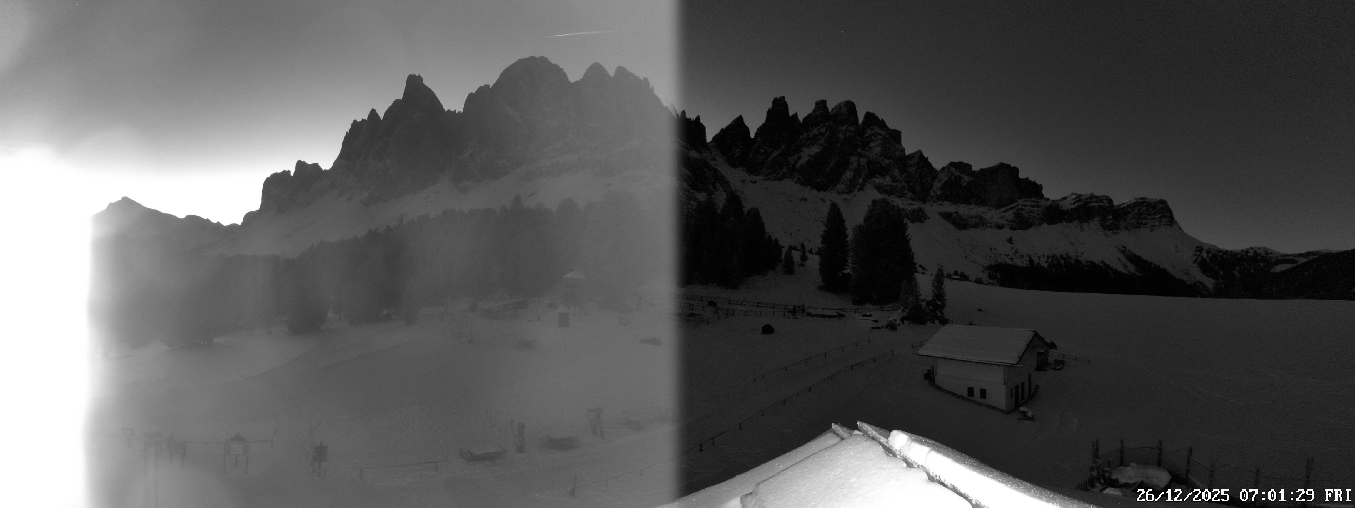 Archiv Foto Webcam Geislerspitzen - Blick von der Geisleralm