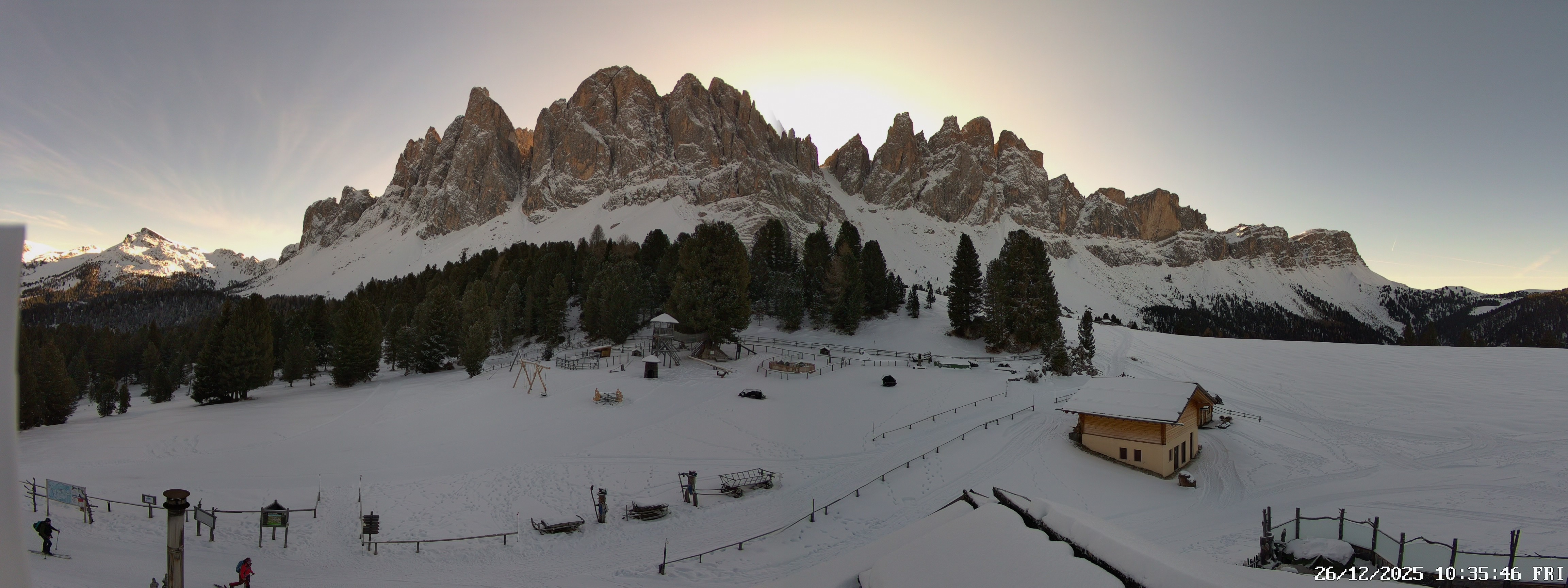 Archiv Foto Webcam Geislerspitzen - Blick von der Geisleralm