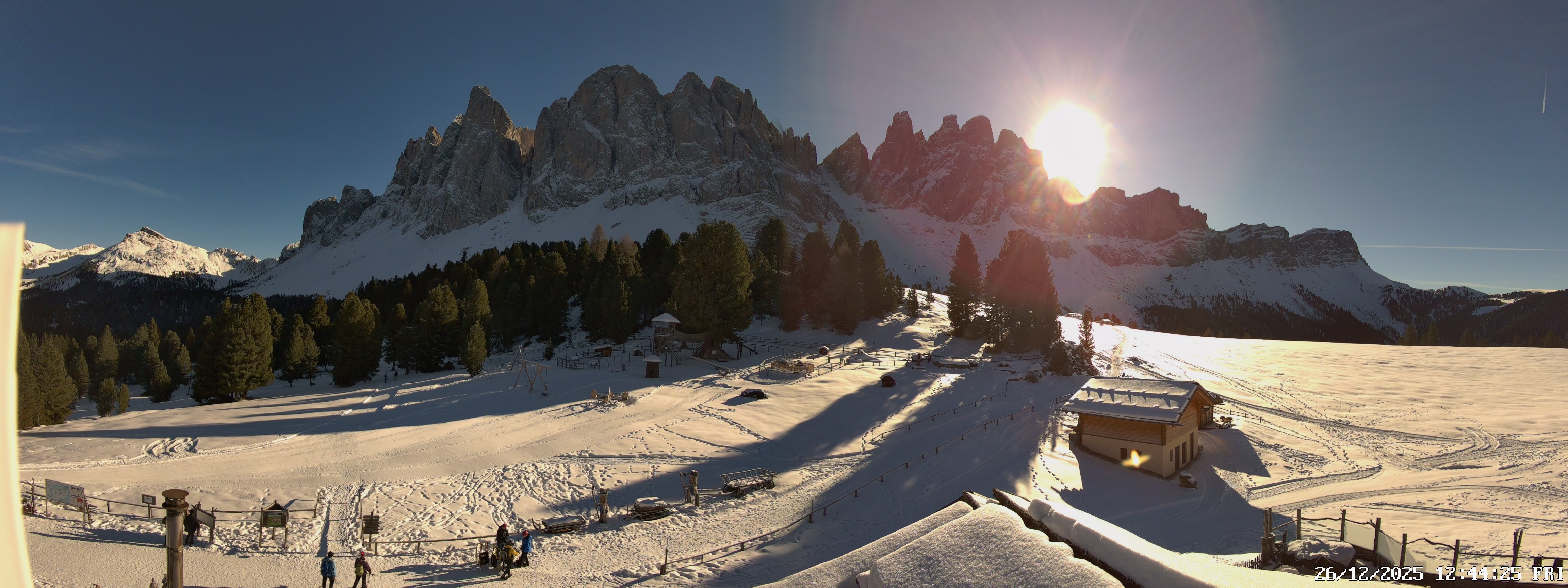 Archiv Foto Webcam Geislerspitzen - Blick von der Geisleralm