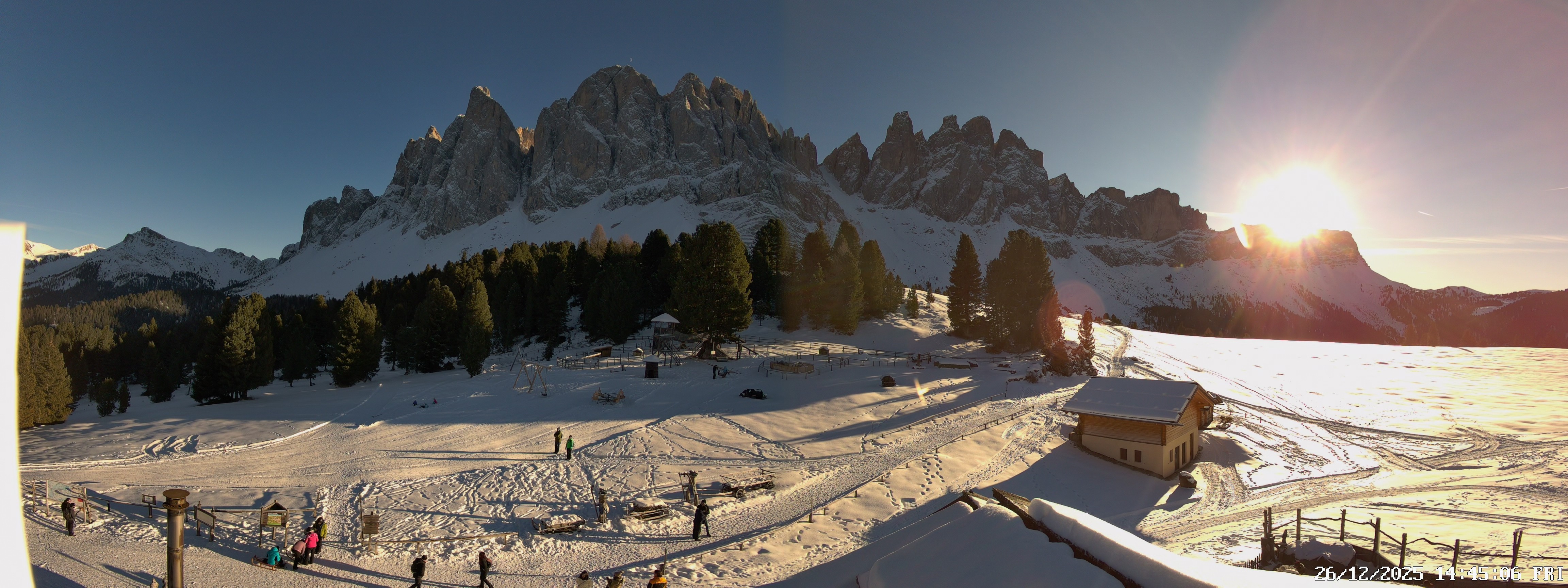 Archiv Foto Webcam Geislerspitzen - Blick von der Geisleralm