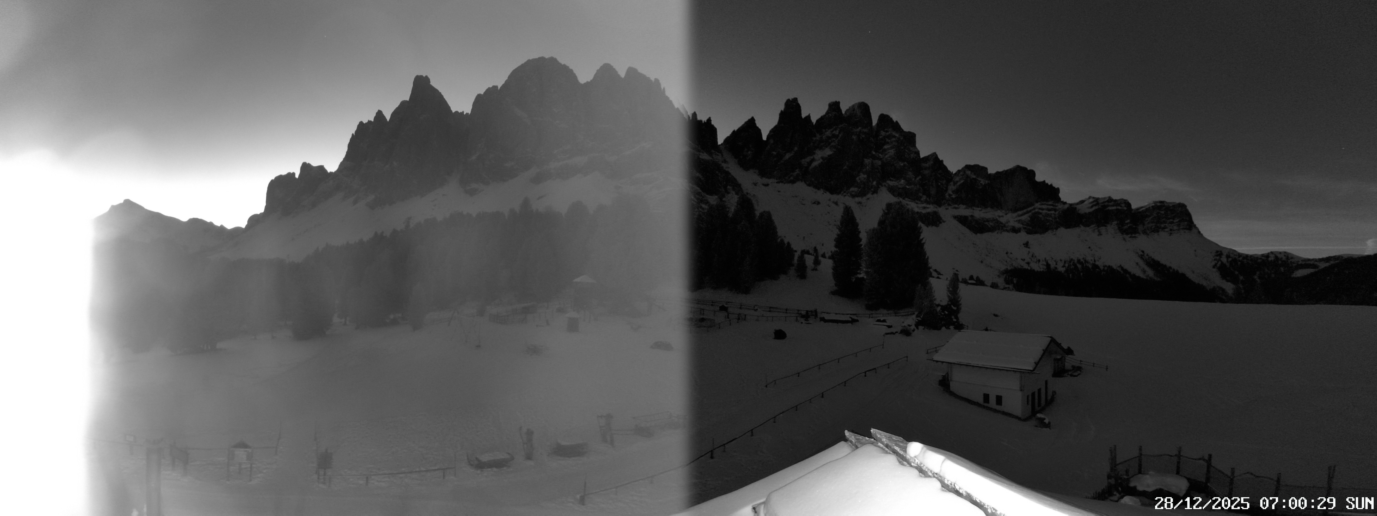 Archiv Foto Webcam Geislerspitzen - Blick von der Geisleralm