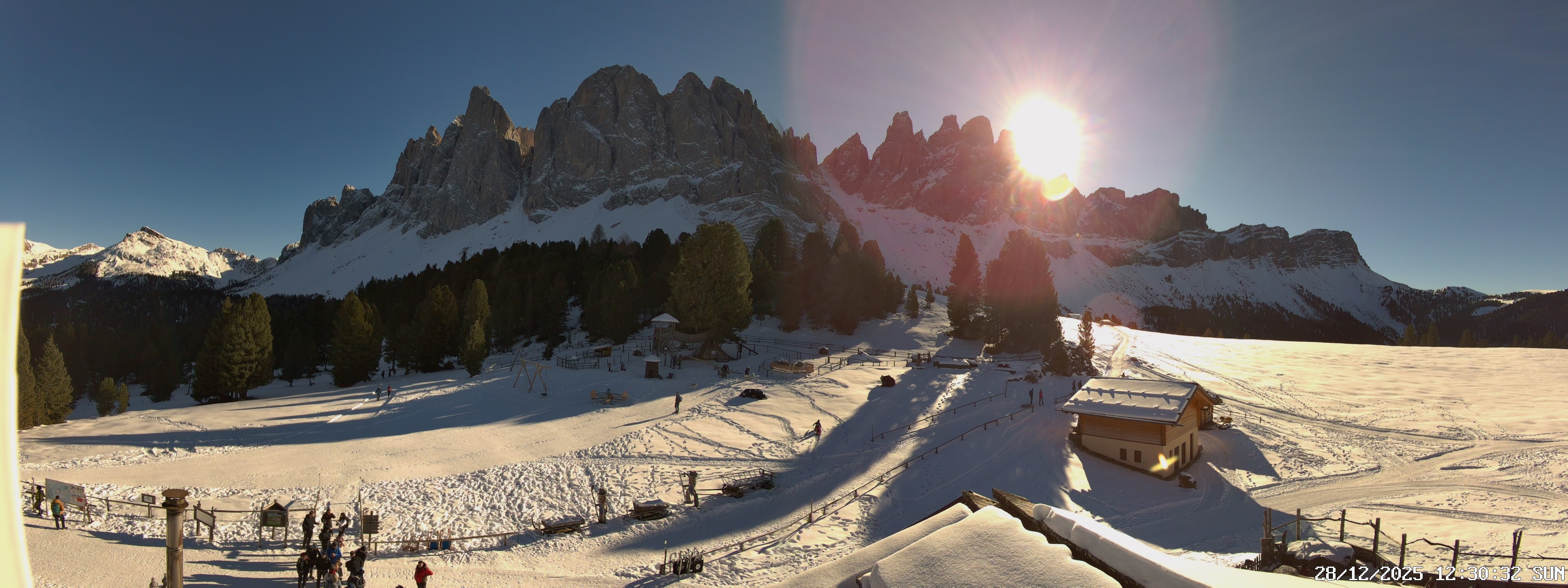 Archiv Foto Webcam Geislerspitzen - Blick von der Geisleralm