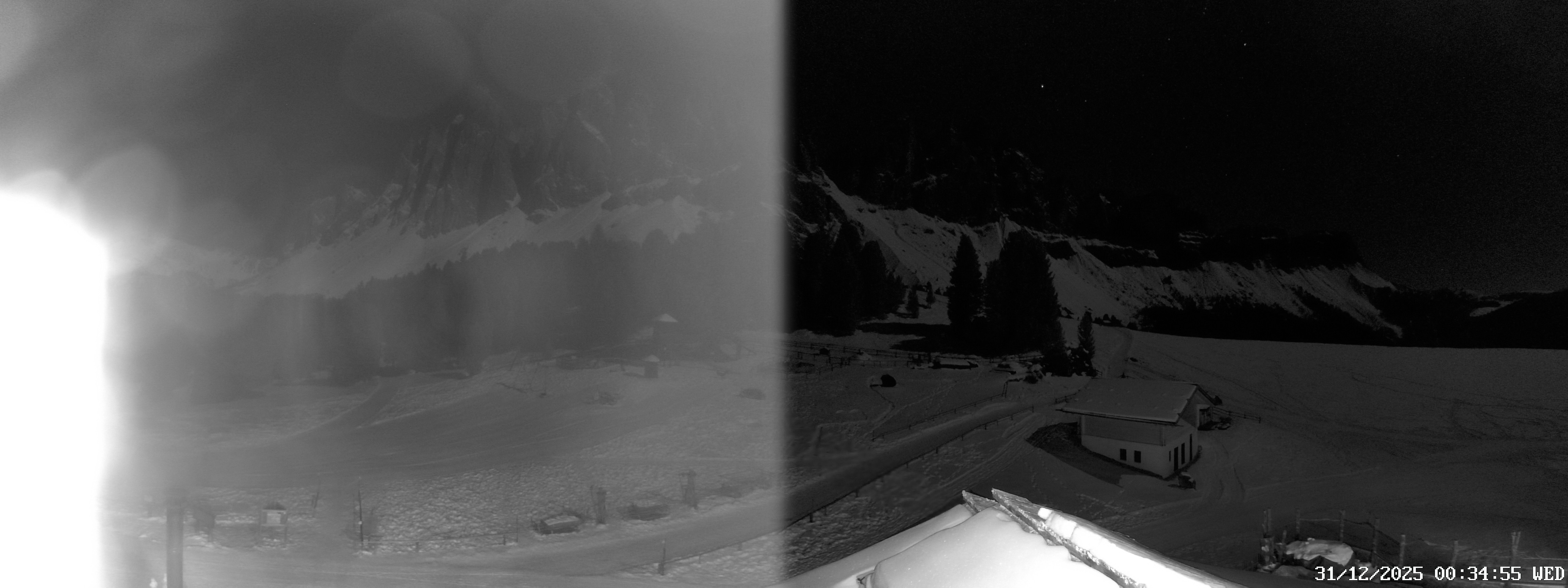 Archiv Foto Webcam Geislerspitzen - Blick von der Geisleralm