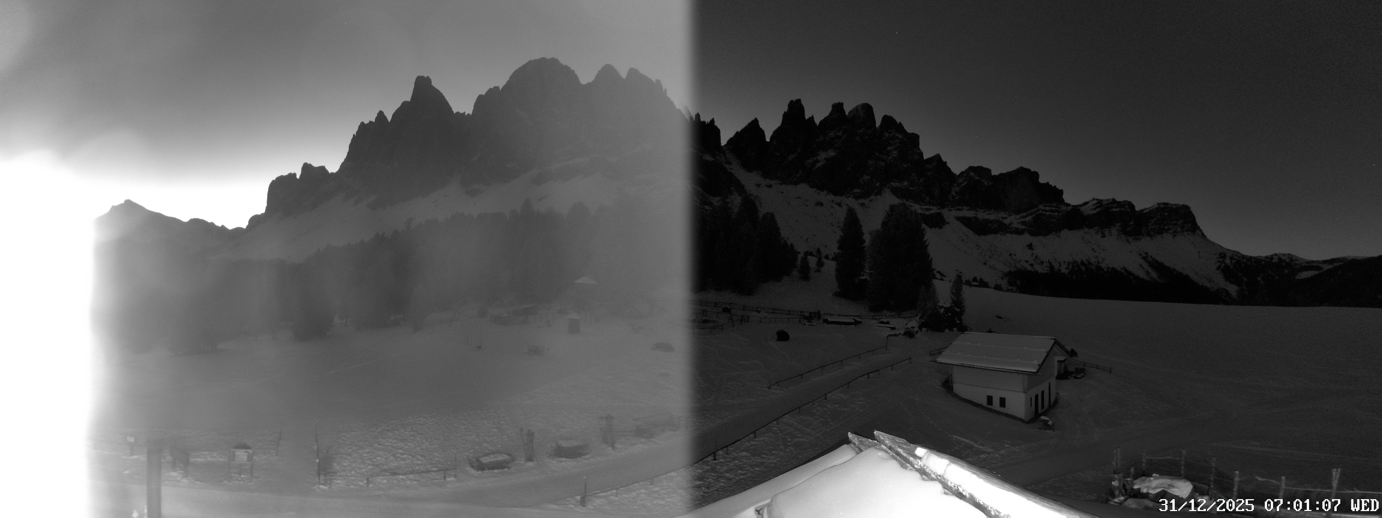 Archiv Foto Webcam Geislerspitzen - Blick von der Geisleralm