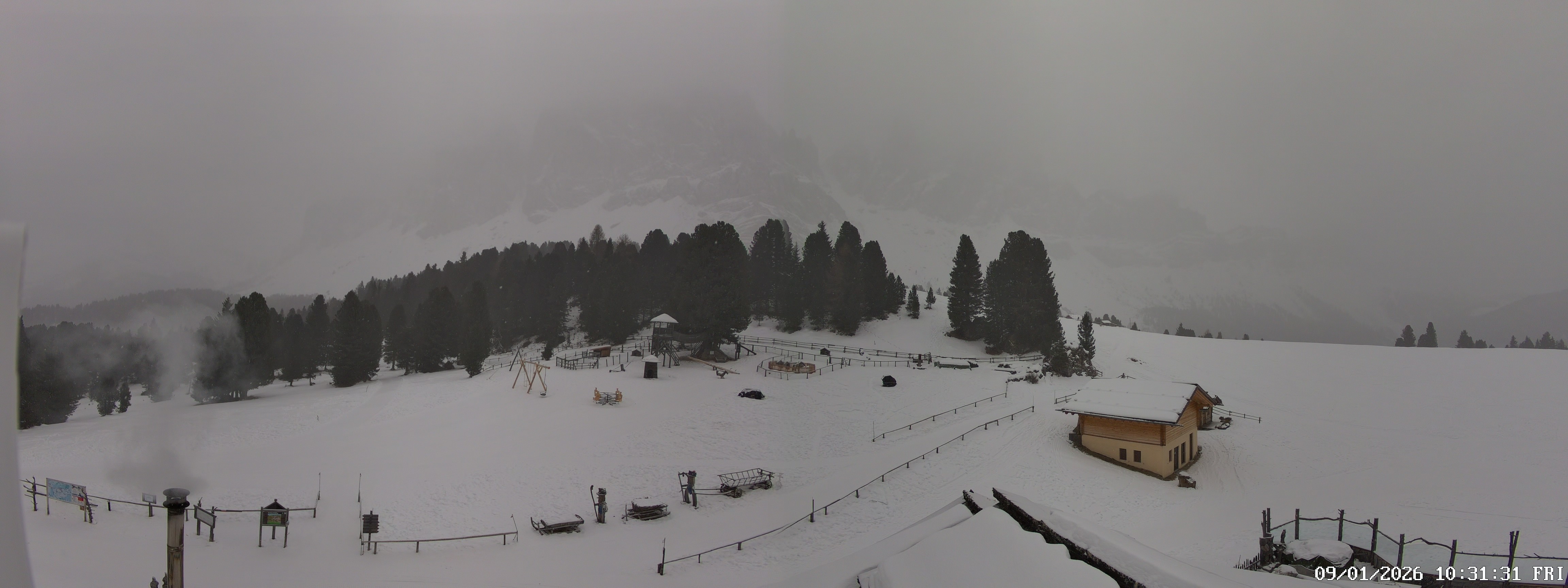 Archiv Foto Webcam Geislerspitzen - Blick von der Geisleralm