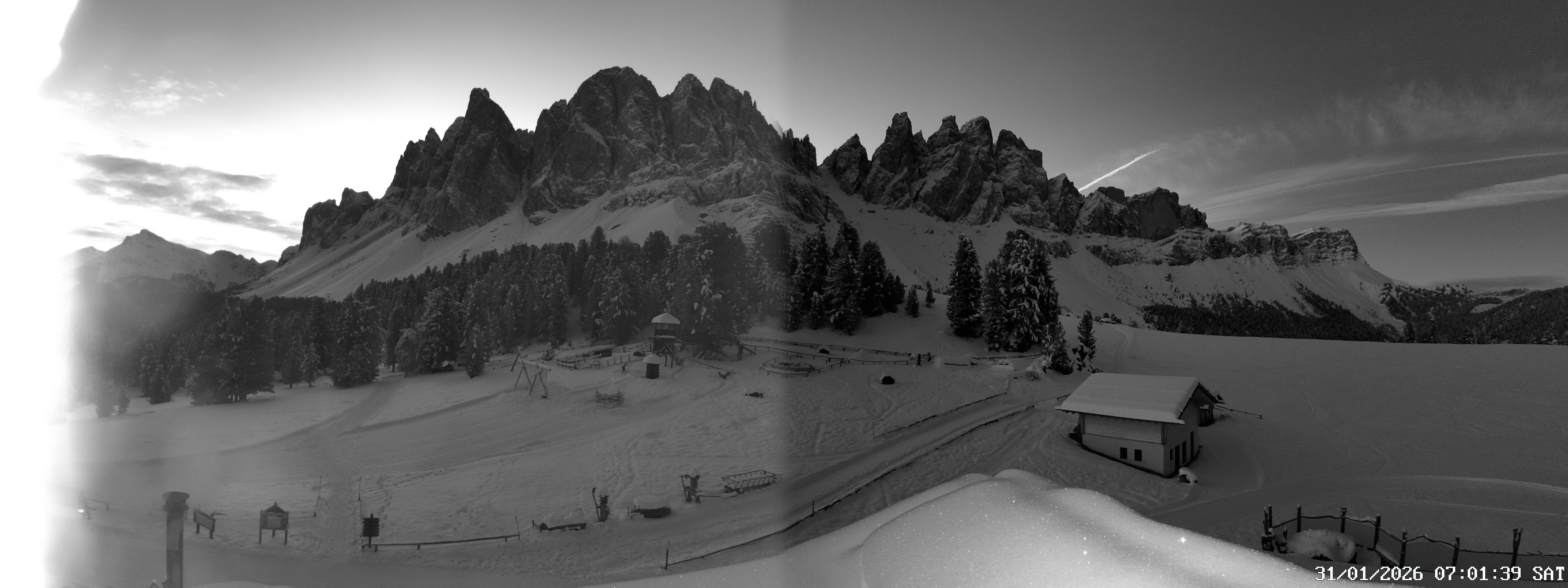 Archiv Foto Webcam Geislerspitzen - Blick von der Geisleralm