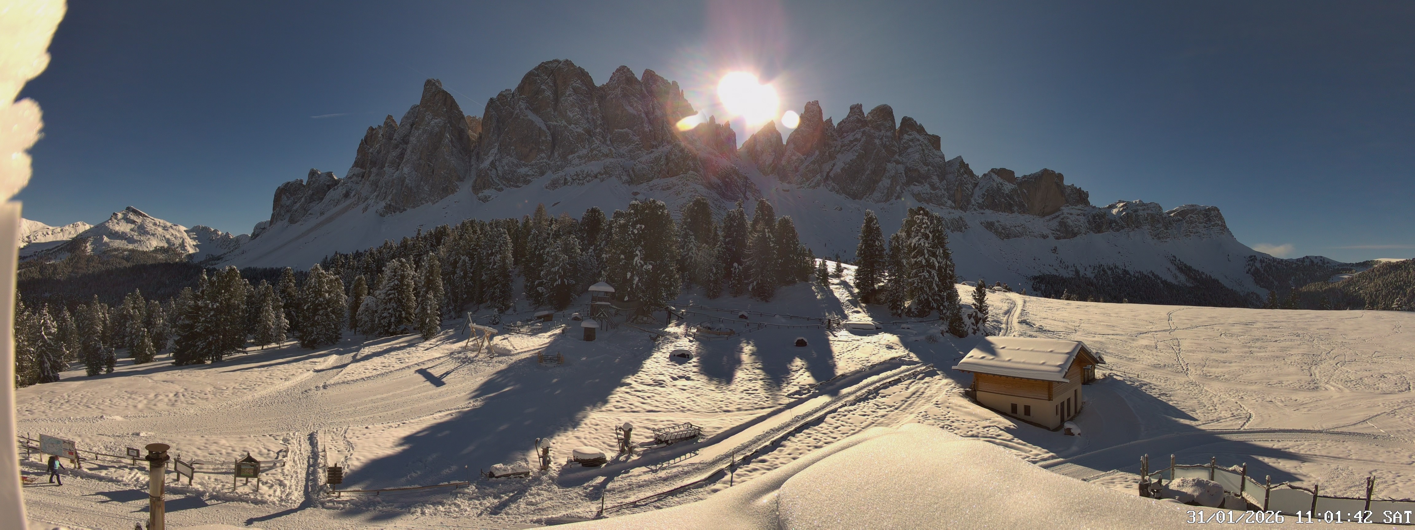 Archiv Foto Webcam Geislerspitzen - Blick von der Geisleralm