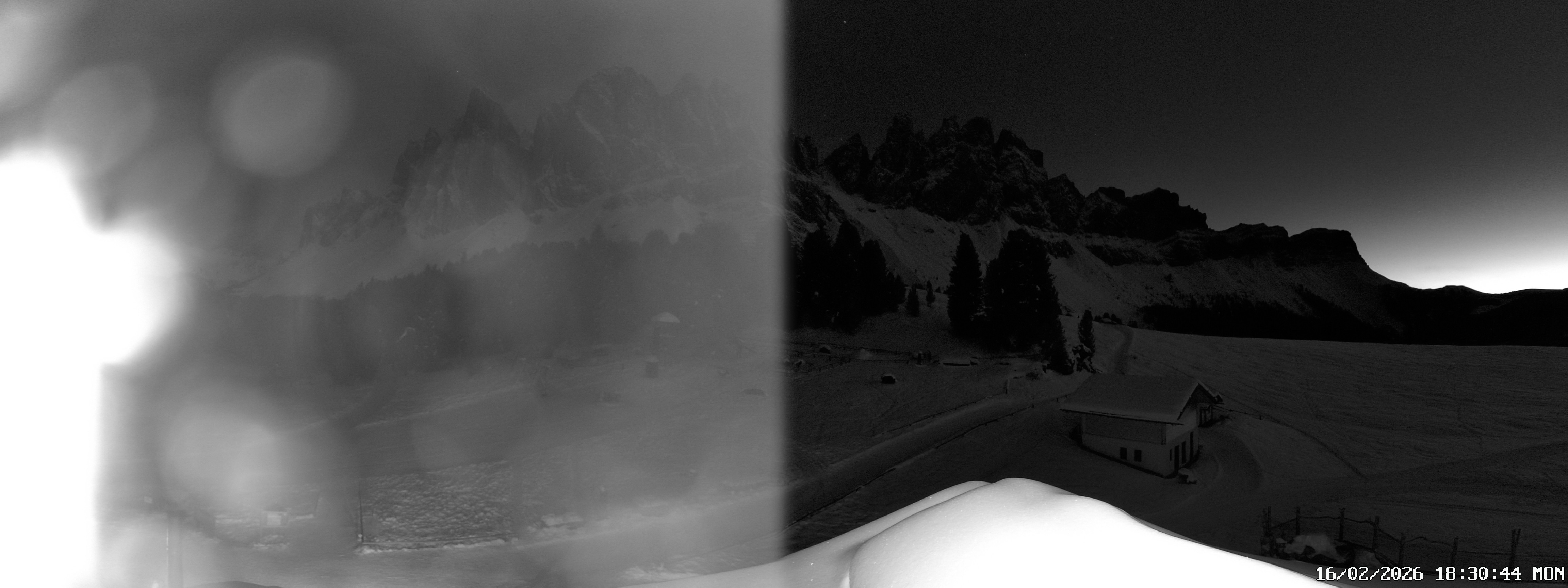 Archiv Foto Webcam Geislerspitzen - Blick von der Geisleralm