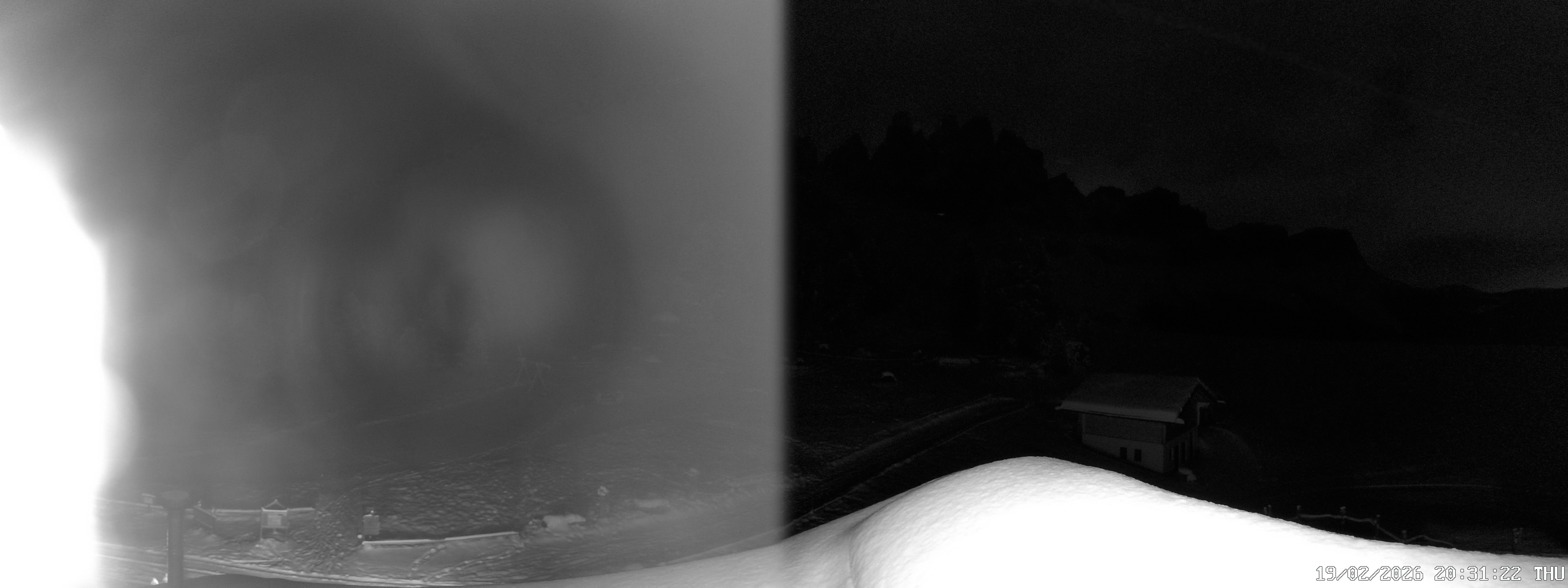 Archived image Webcam Mountain Hut Geisleralm - View to Geislerspitzen