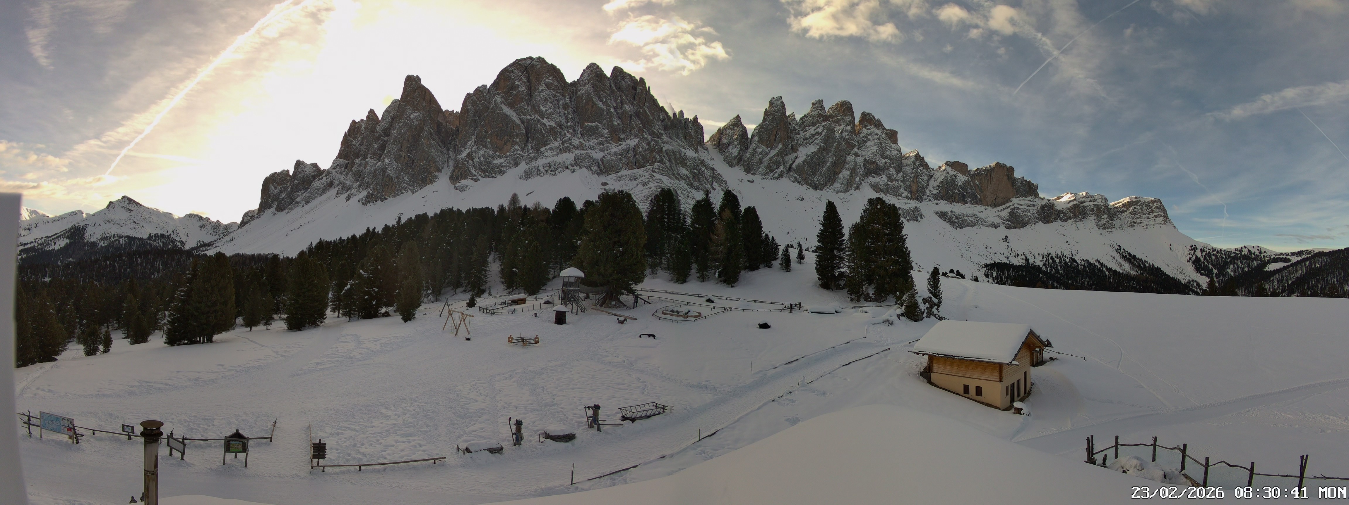 Archiv Foto Webcam Geislerspitzen - Blick von der Geisleralm