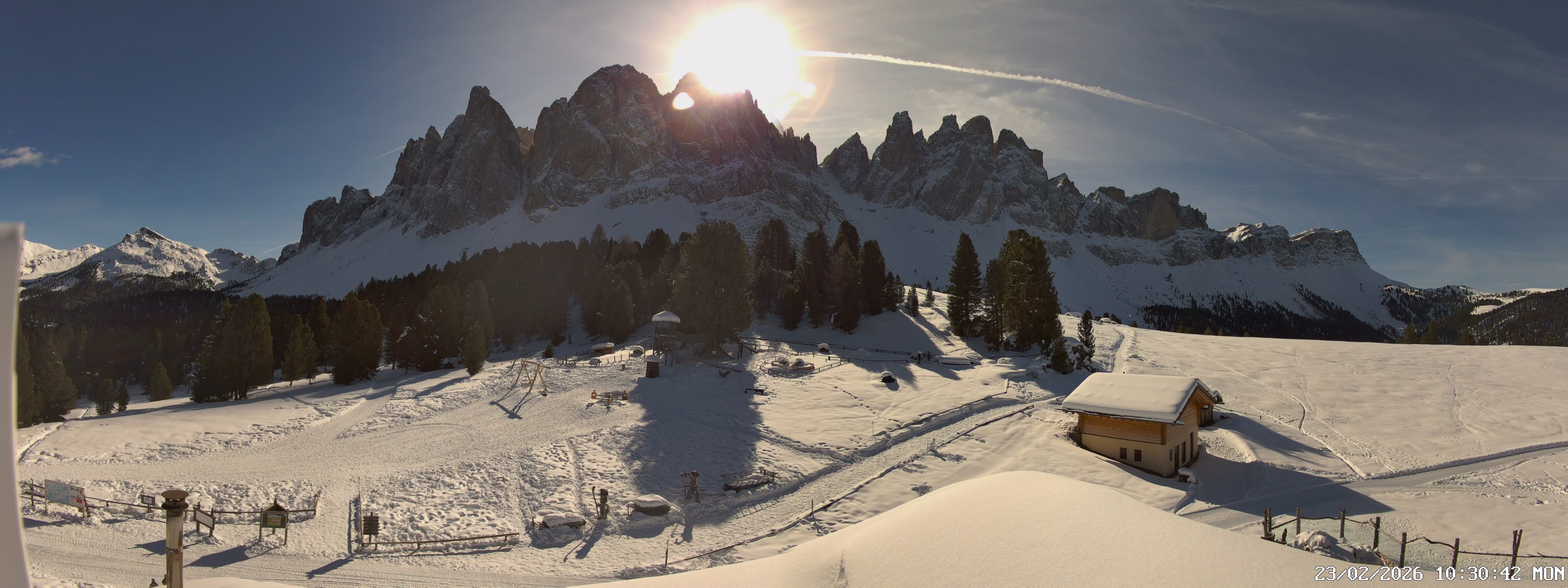 Archiv Foto Webcam Geislerspitzen - Blick von der Geisleralm