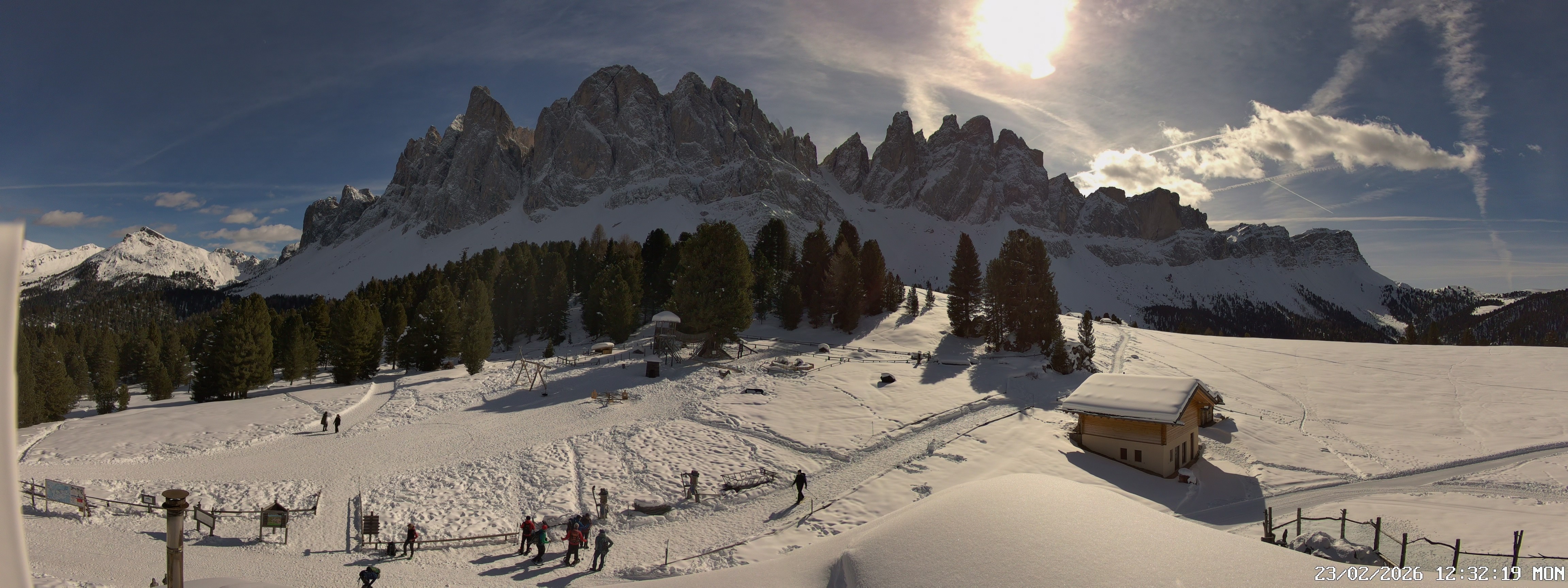 Archiv Foto Webcam Geislerspitzen - Blick von der Geisleralm