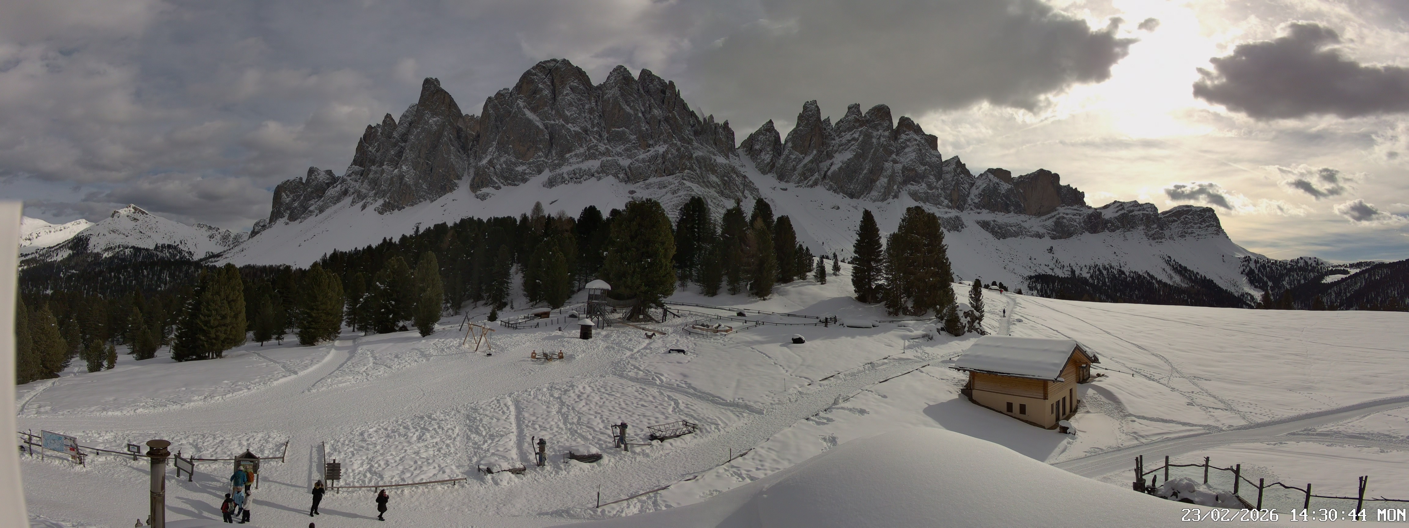 Archiv Foto Webcam Geislerspitzen - Blick von der Geisleralm