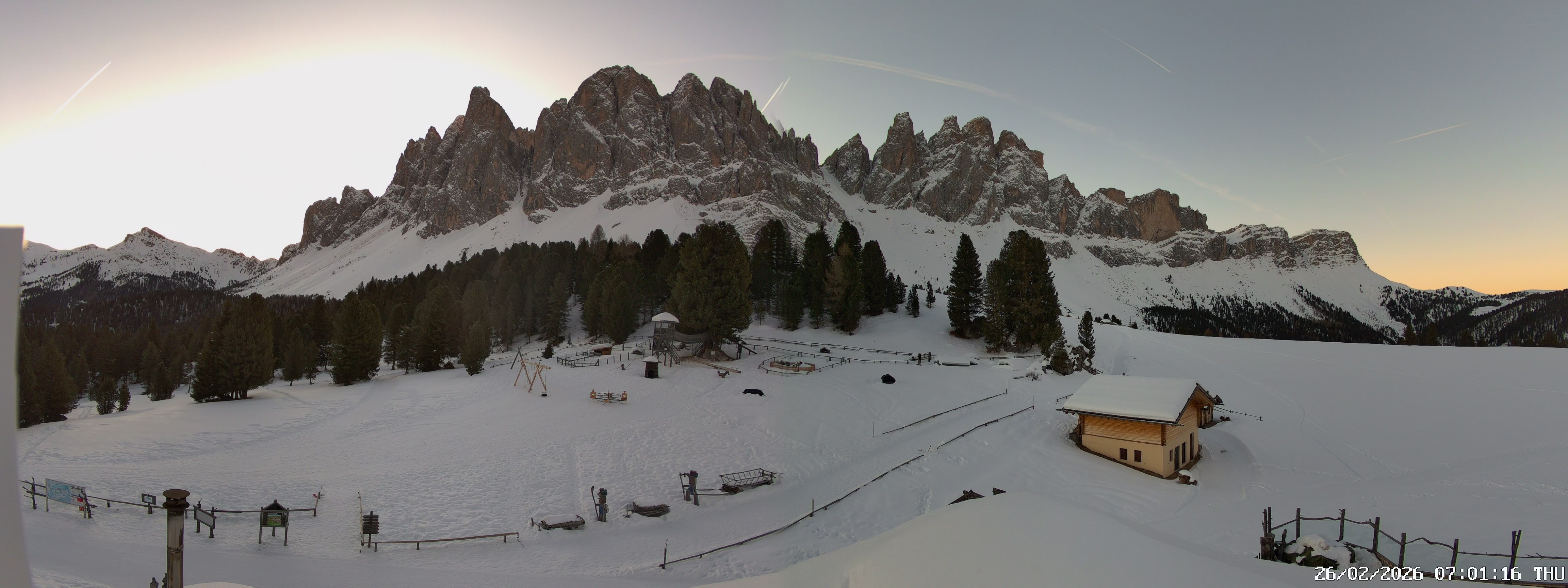 Archiv Foto Webcam Geislerspitzen - Blick von der Geisleralm
