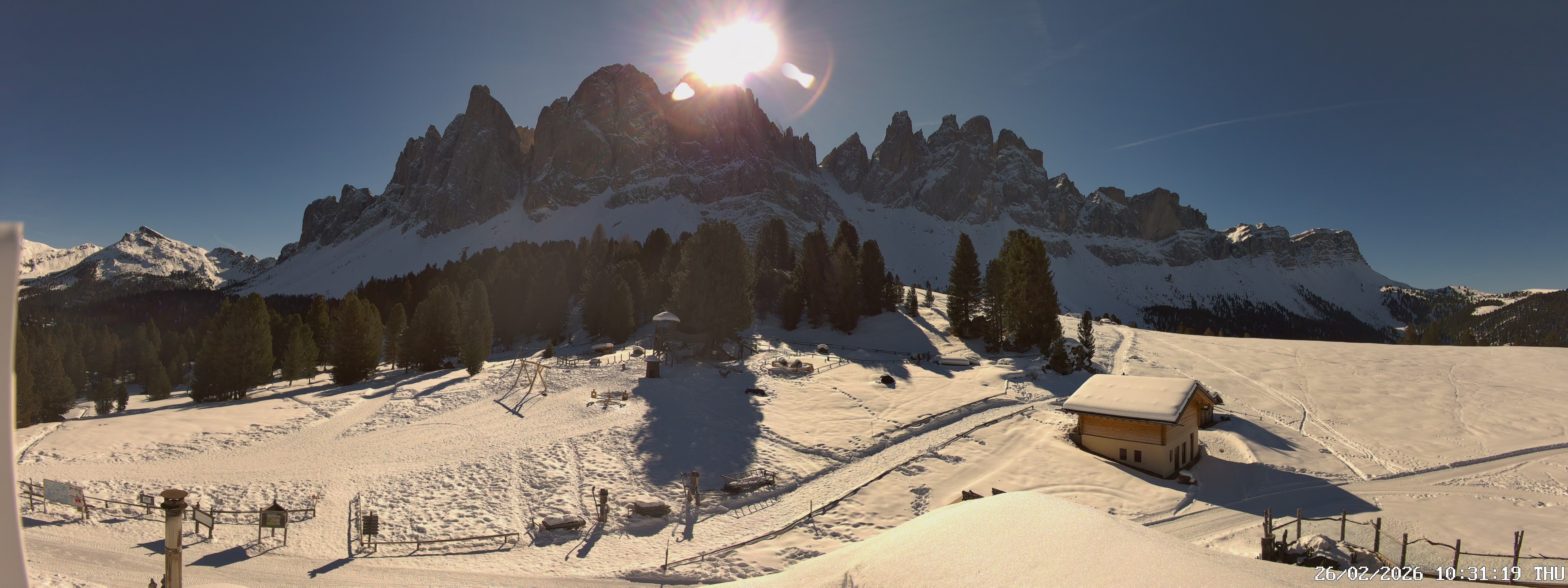 Archiv Foto Webcam Geislerspitzen - Blick von der Geisleralm
