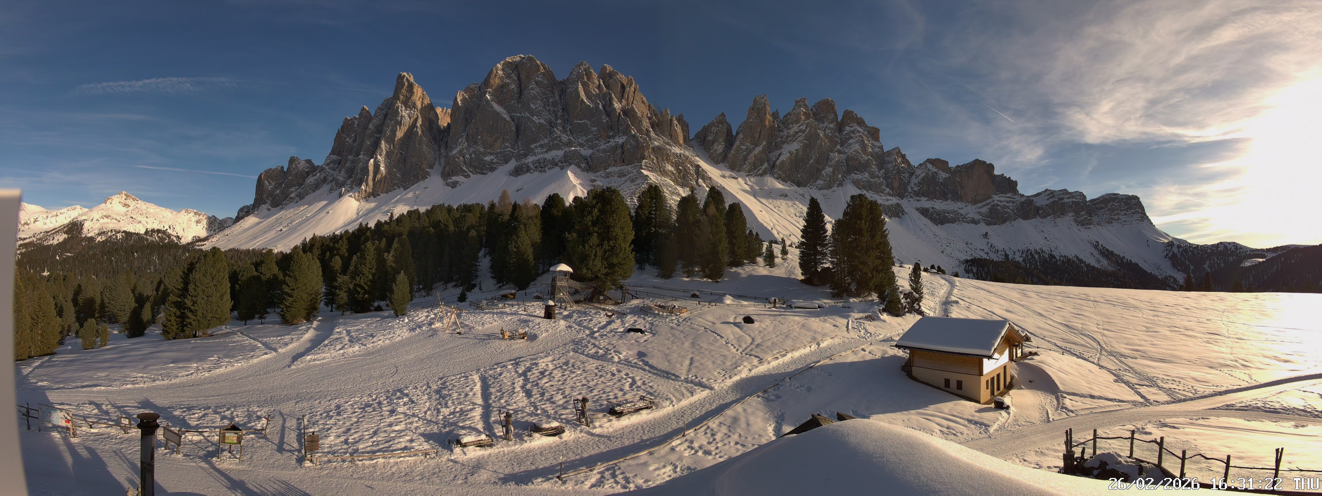 Archiv Foto Webcam Geislerspitzen - Blick von der Geisleralm