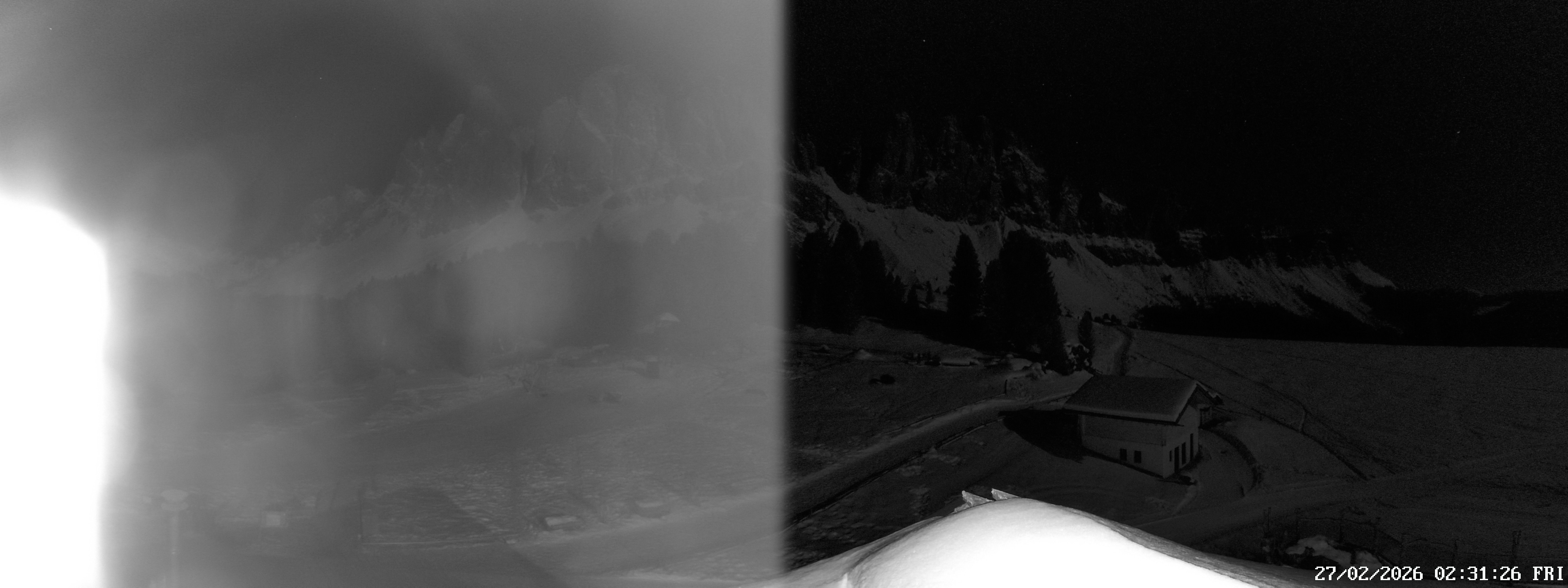 Archived image Webcam Mountain Hut Geisleralm - View to Geislerspitzen