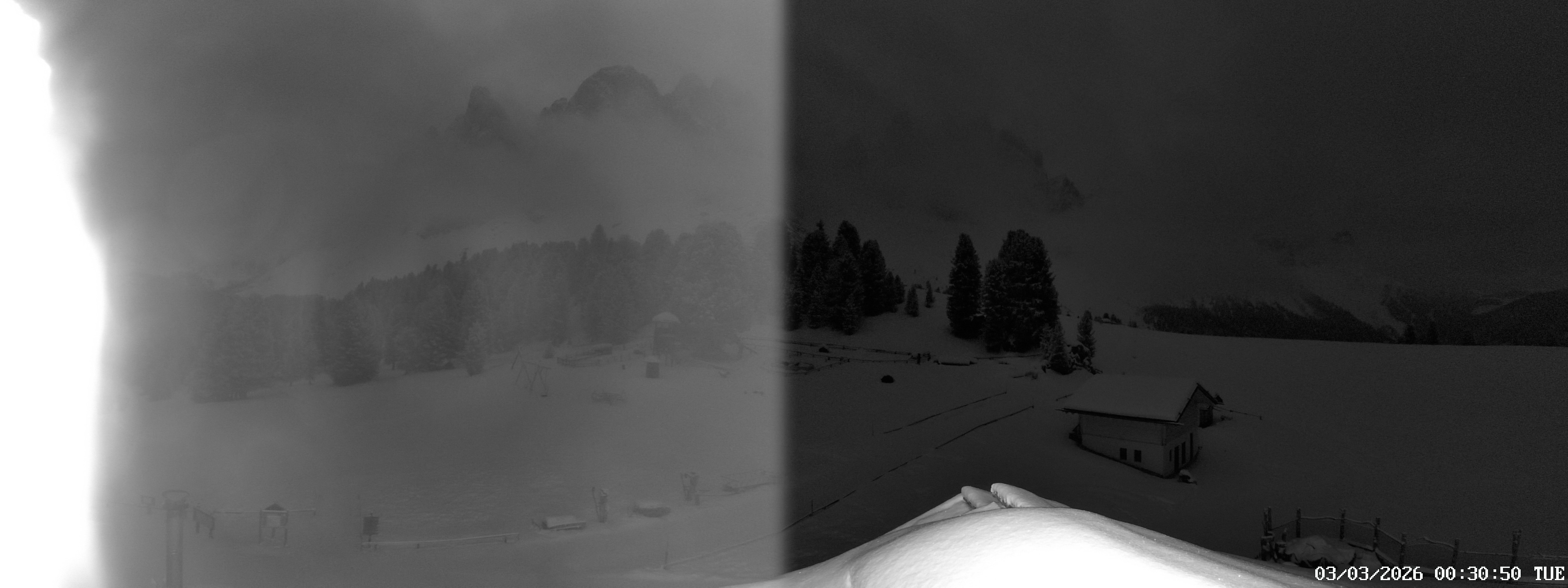 Archiv Foto Webcam Geislerspitzen - Blick von der Geisleralm