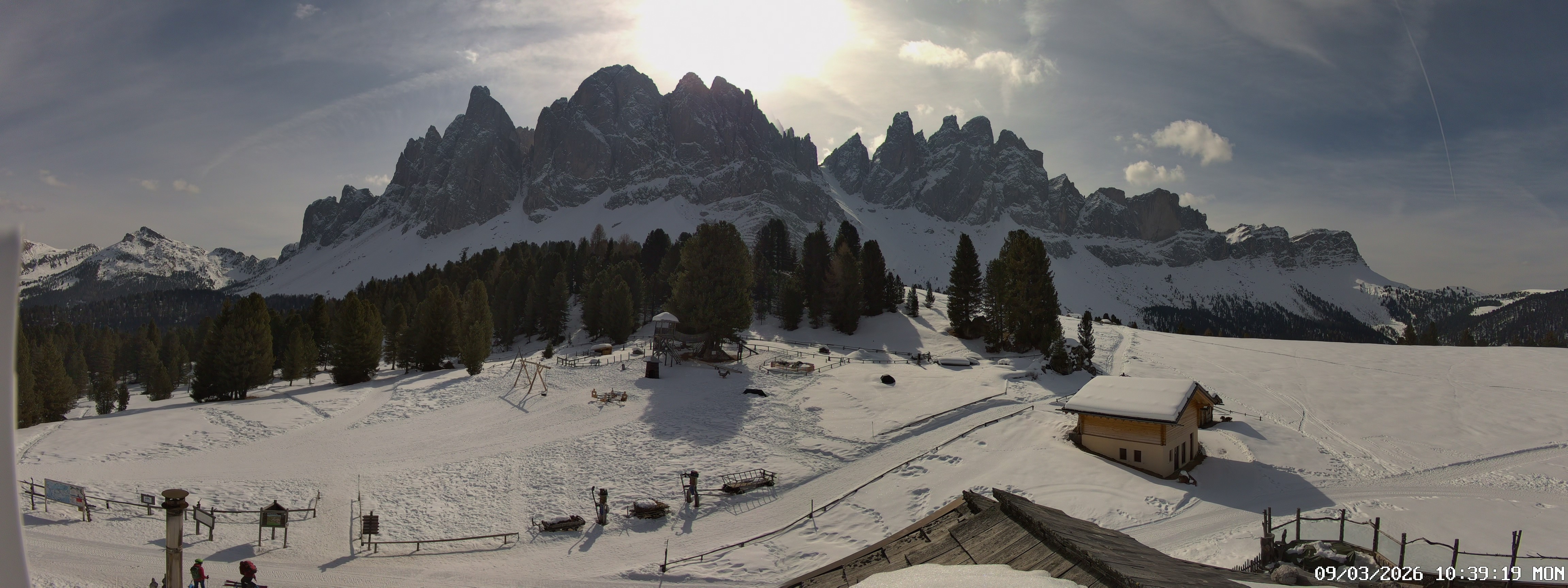 Archiv Foto Webcam Geislerspitzen - Blick von der Geisleralm