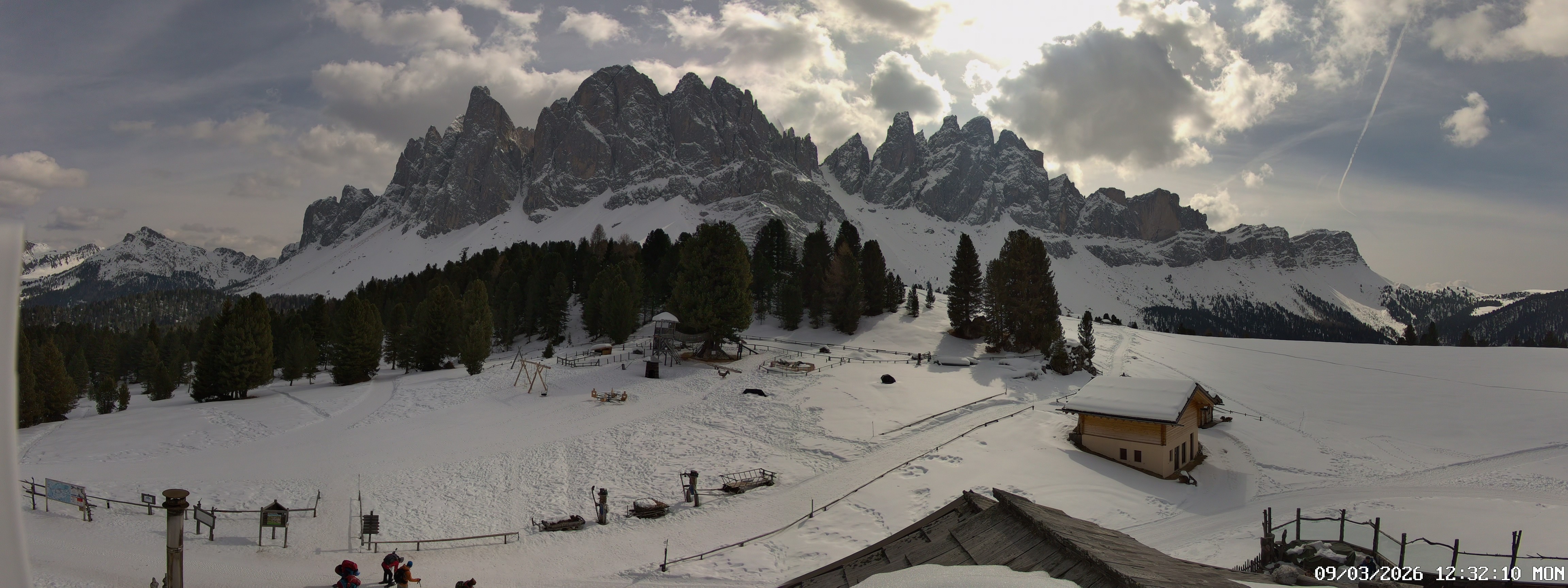 Archiv Foto Webcam Geislerspitzen - Blick von der Geisleralm