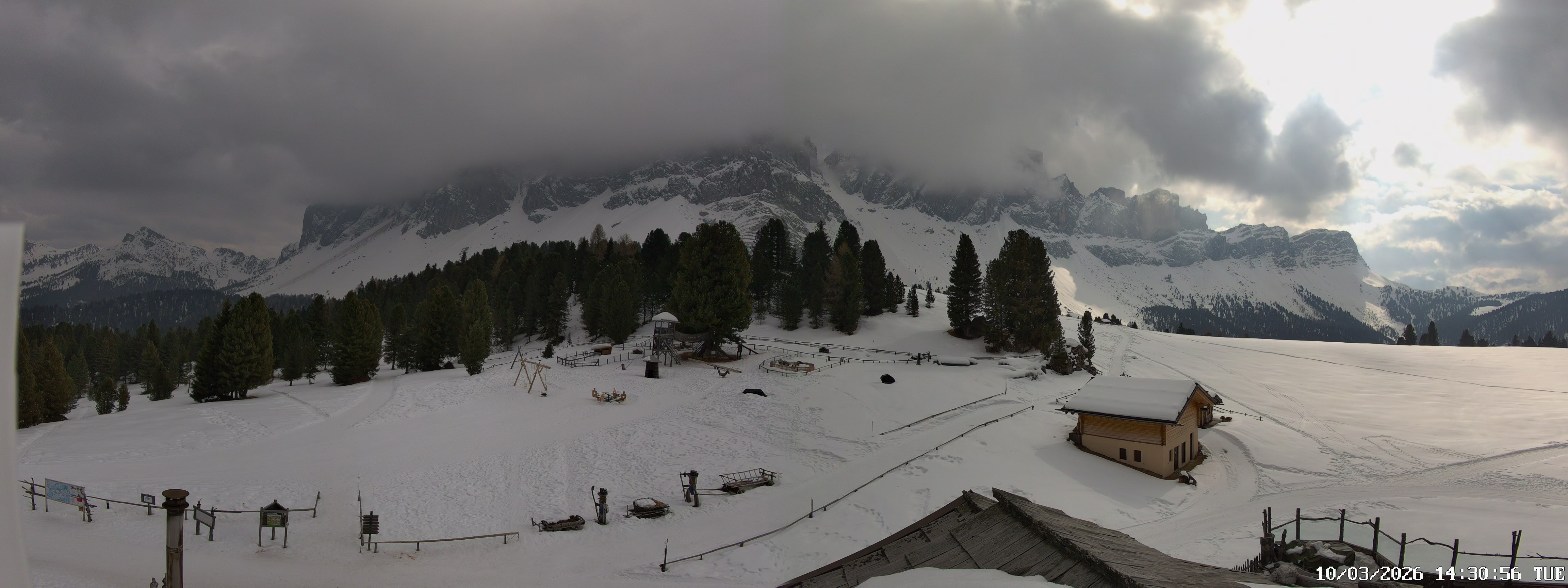 Archiv Foto Webcam Geislerspitzen - Blick von der Geisleralm