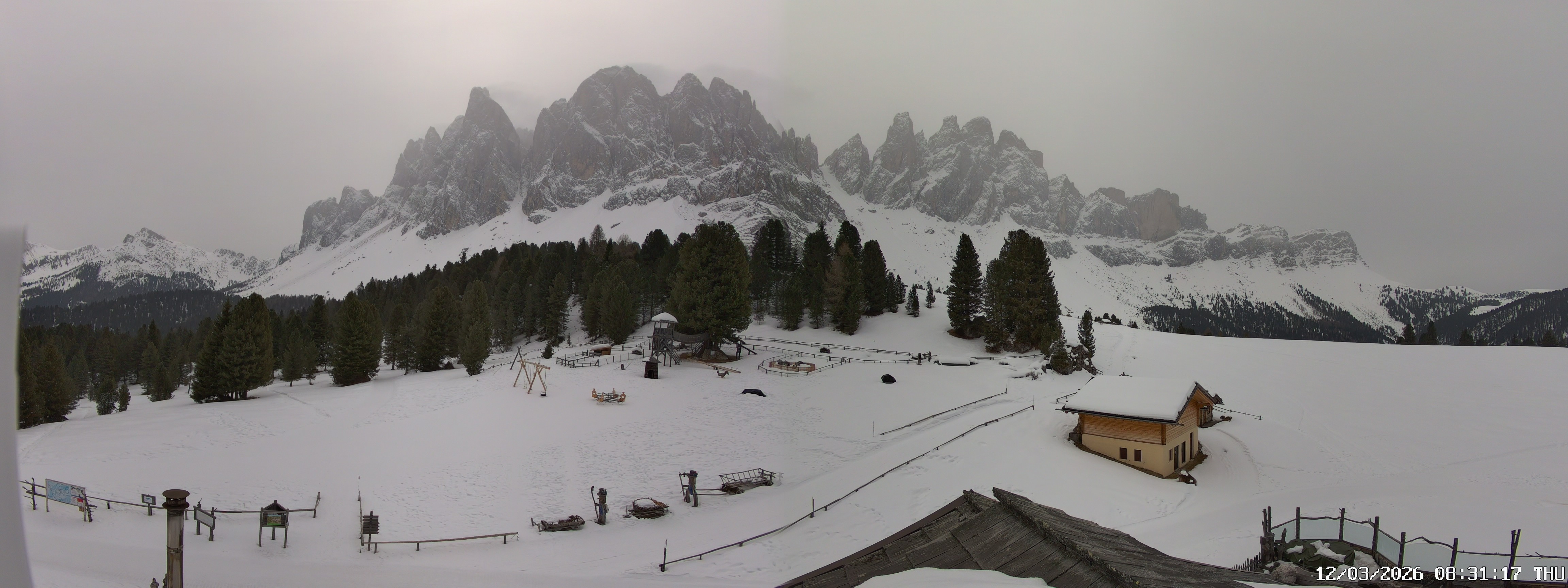 Archiv Foto Webcam Geislerspitzen - Blick von der Geisleralm