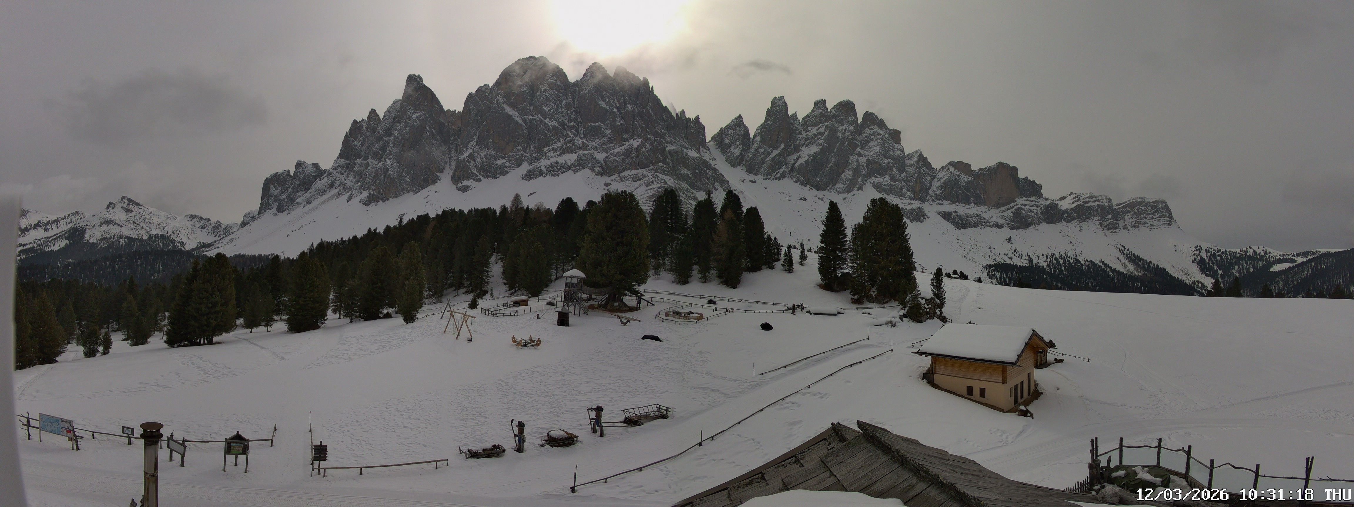 Archiv Foto Webcam Geislerspitzen - Blick von der Geisleralm