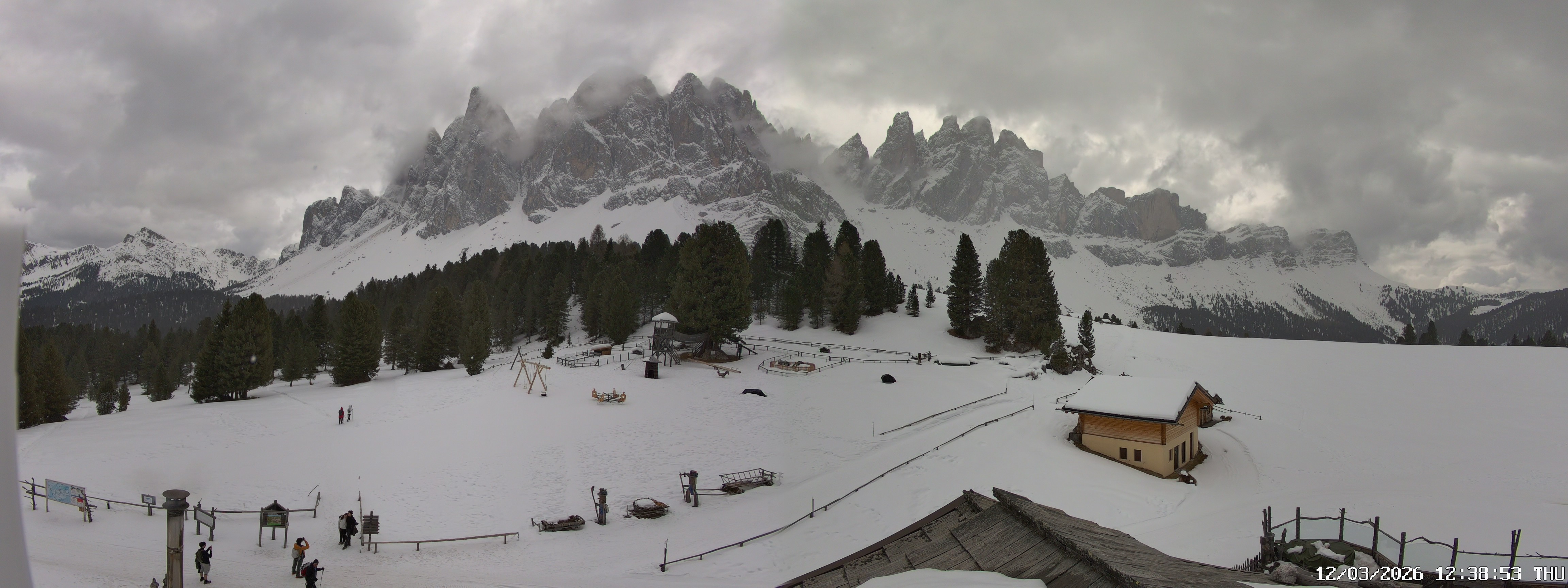 Archiv Foto Webcam Geislerspitzen - Blick von der Geisleralm