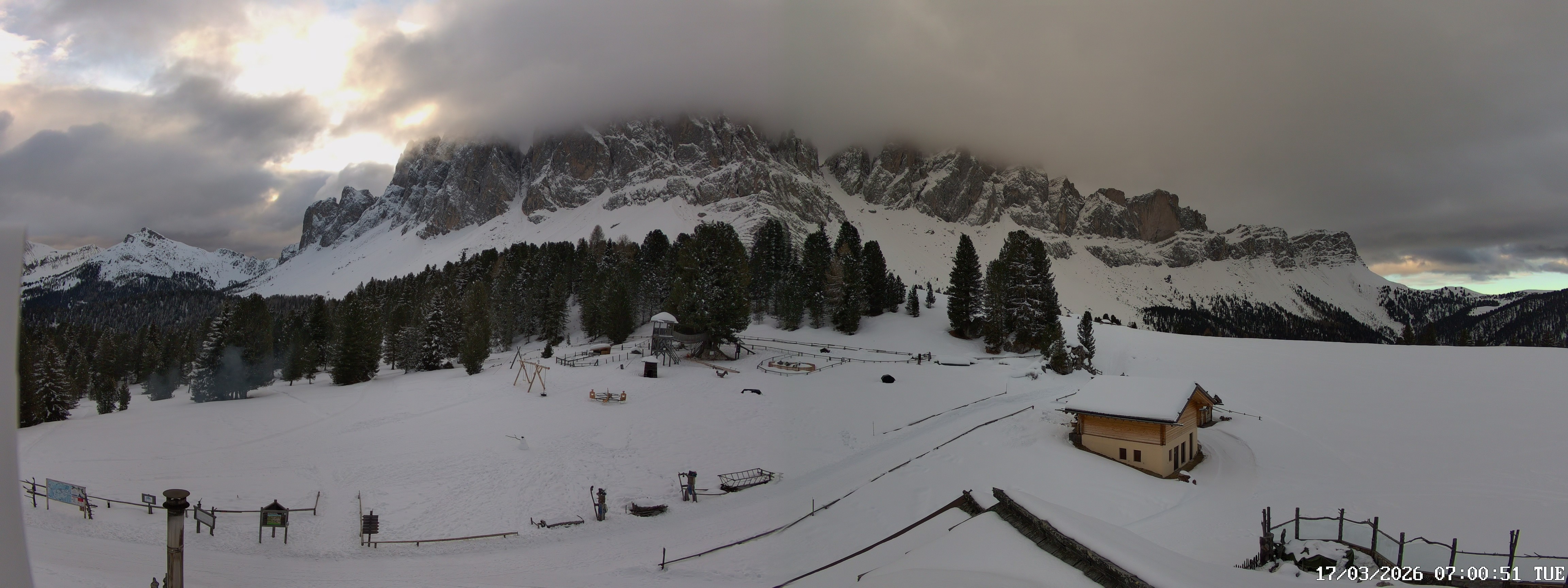 Archiv Foto Webcam Geislerspitzen - Blick von der Geisleralm