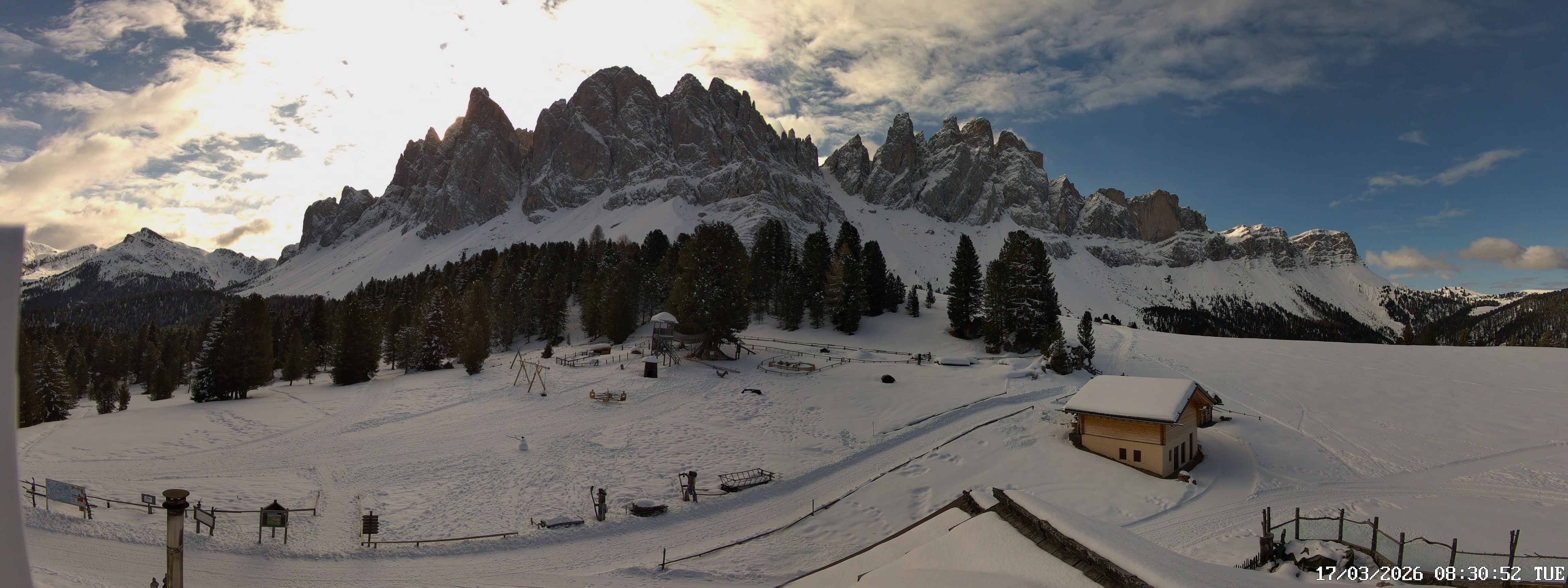 Archiv Foto Webcam Geislerspitzen - Blick von der Geisleralm